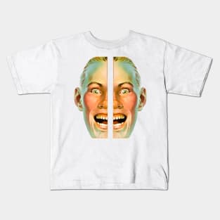 Big smile from blond man Kids T-Shirt